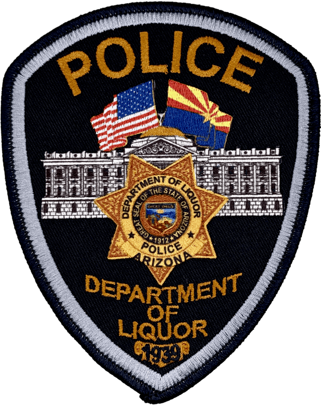 An image of a patch from Arizona Department of Liquor