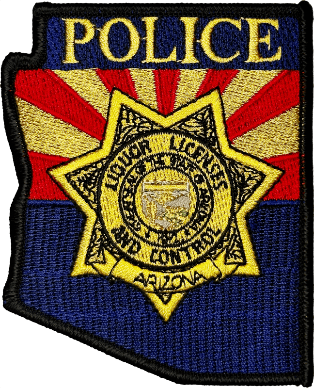 Arizona Police Patch Reference Guide — State Shape Gallery