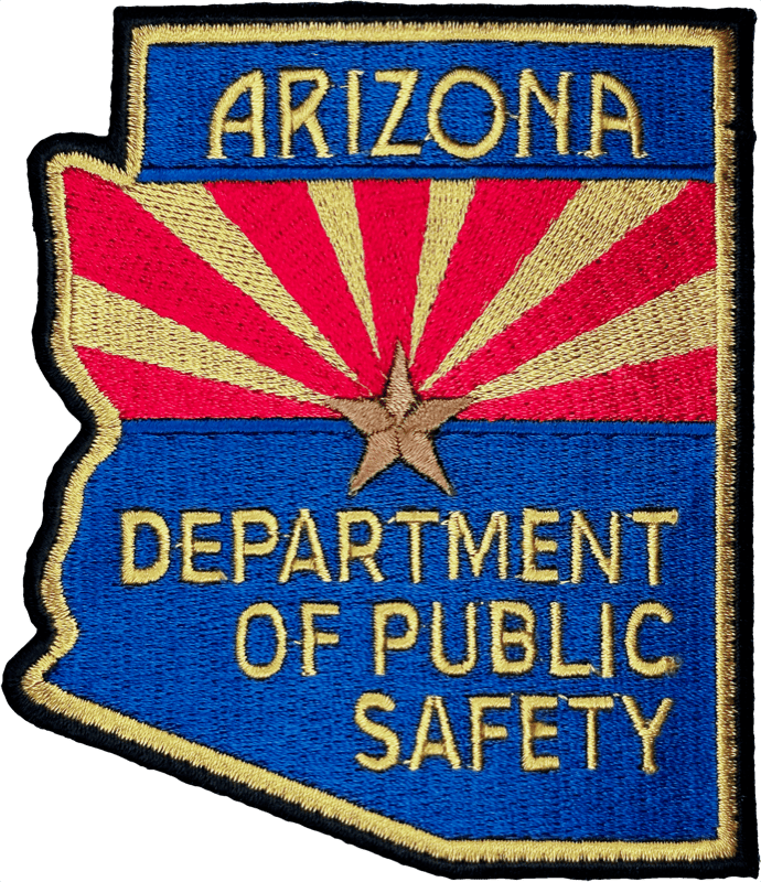 An image of a patch from Arizona Department of Public Safety