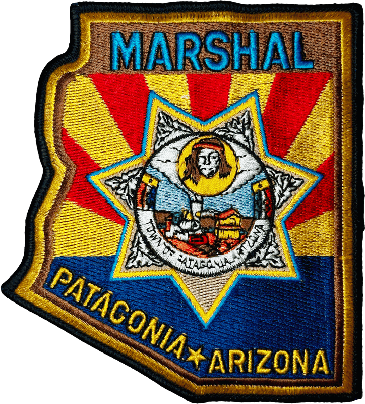 An image of a patch from Patagonia Police / Marshal