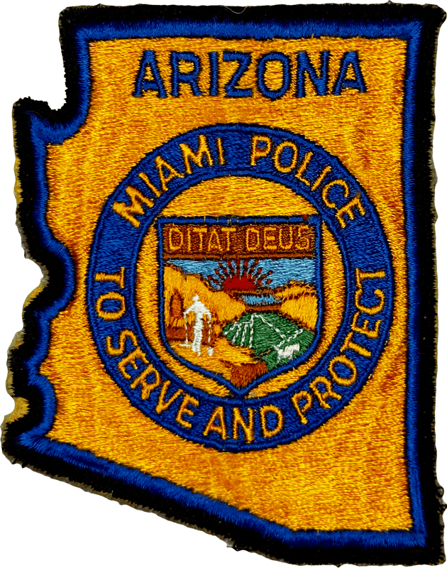 An image of a patch from Miami Police