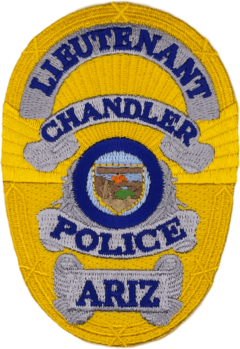 An image of a patch from Chandler Police