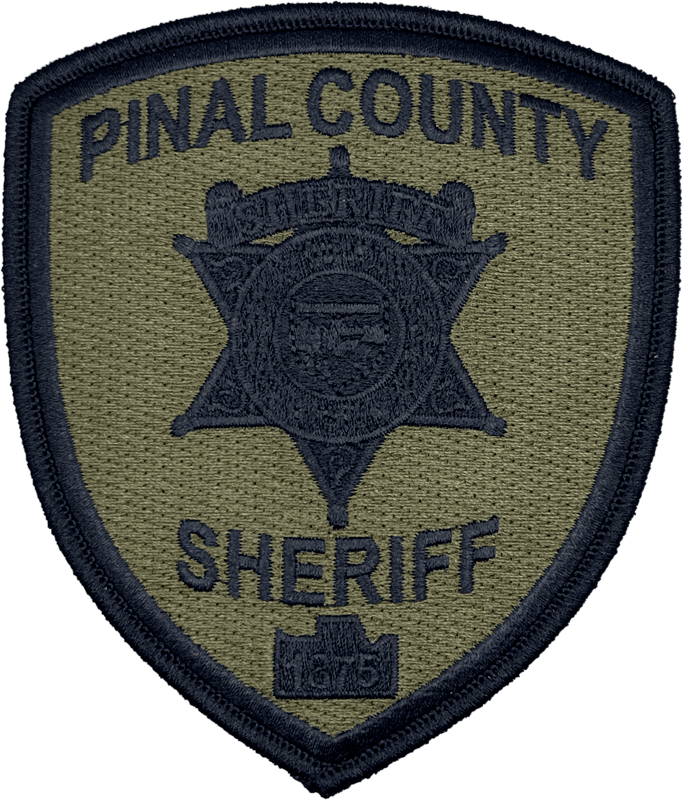 An image of a patch from Pinal County Sheriff