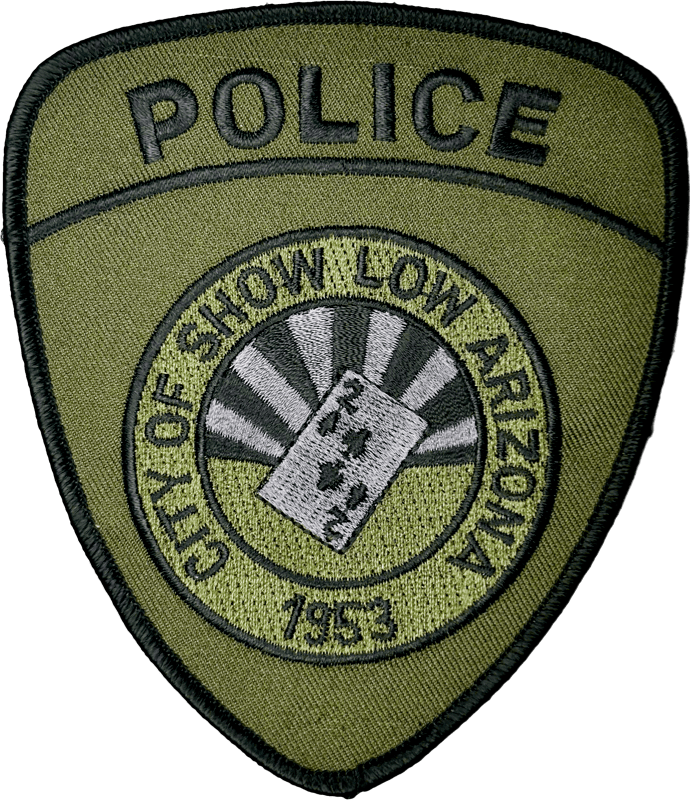 An image of a patch from Show Low Police