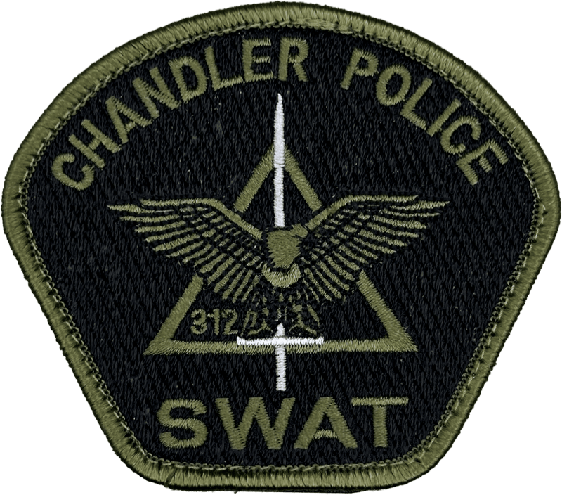 An image of a patch from Chandler Police