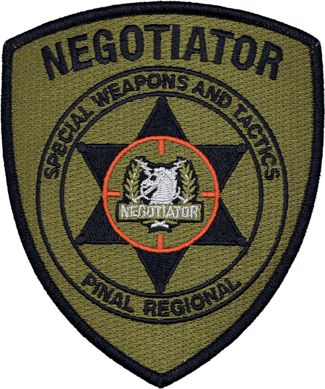 An image of a patch from Pinal County Sheriff