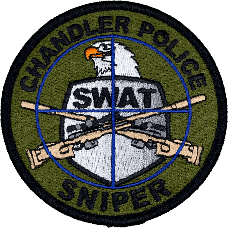 An image of a patch from Chandler Police