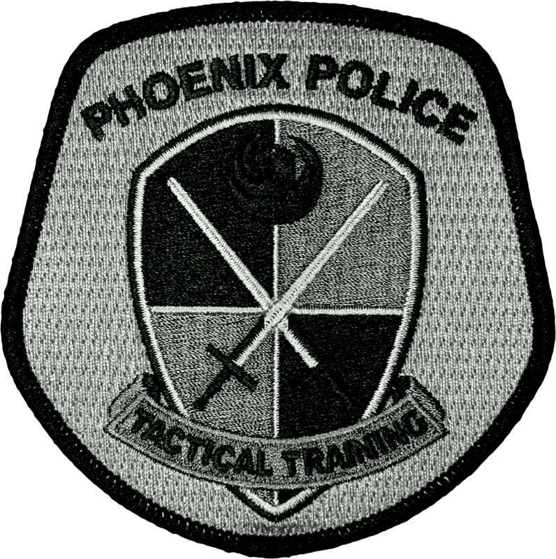 An image of a patch from Phoenix Police