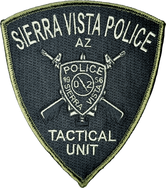 An image of a patch from Sierra Vista Police