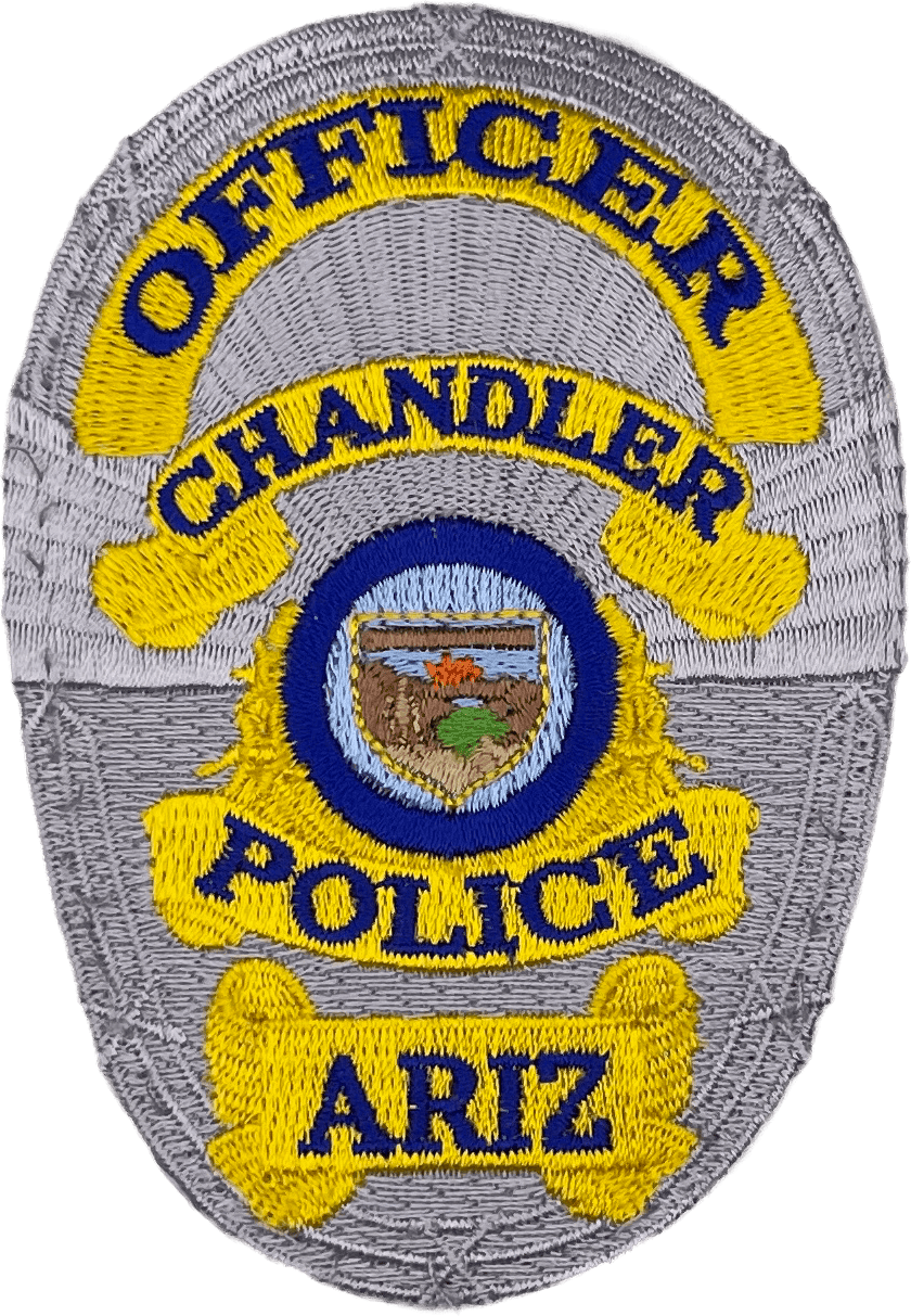 An image of a patch from Chandler Police