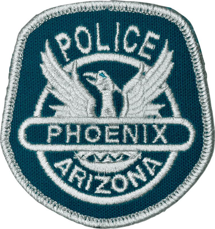 An image of a patch from Phoenix Police