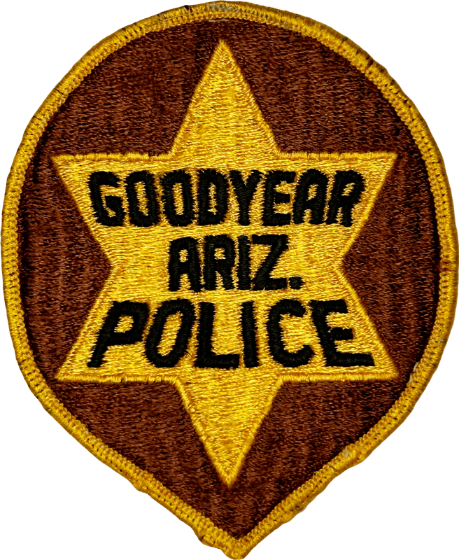 An image of a patch from Goodyear Police