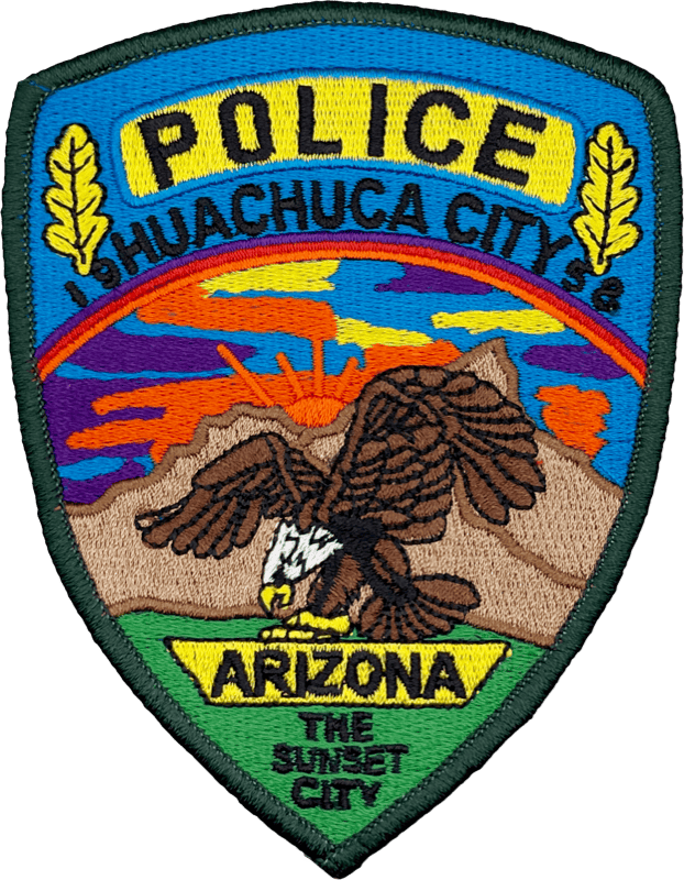 An image of a patch from Huachuca City Police