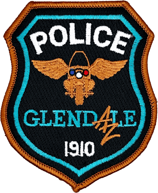 An image of a patch from Glendale Police