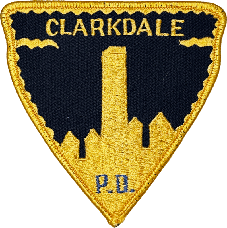 An image of a patch from Clarkdale Police