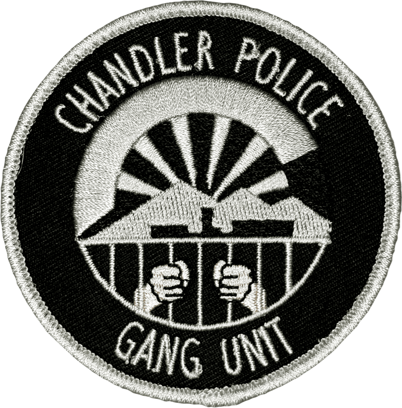 An image of a patch from Chandler Police