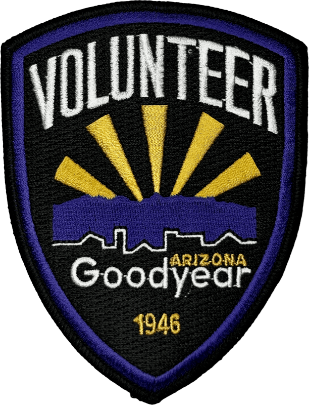 An image of a patch from Goodyear Police