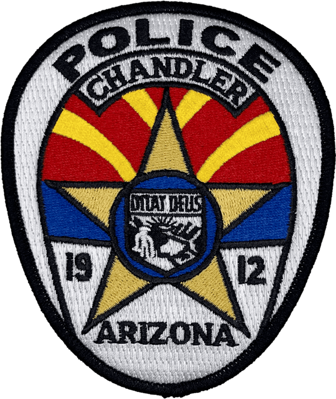 An image of a patch from Chandler Police