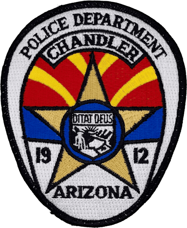 An image of a patch from Chandler Police