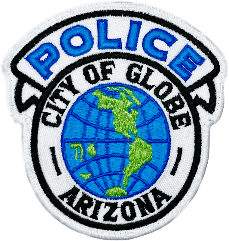 An image of a patch from Globe Police