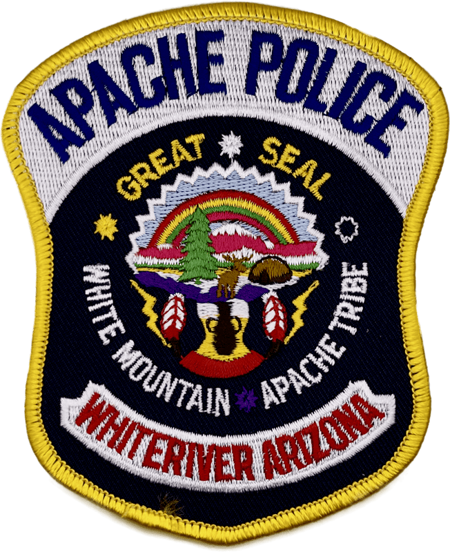 An image of a patch from White Mountain Apache Tribal Police