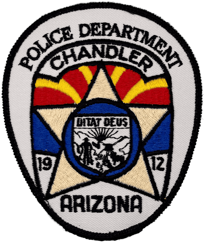 An image of a patch from Chandler Police