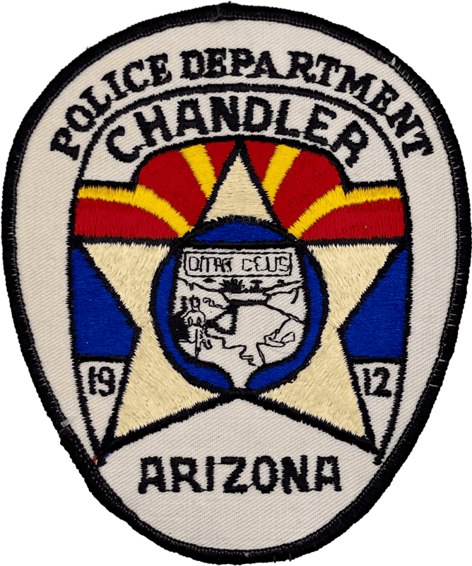 An image of a patch from Chandler Police