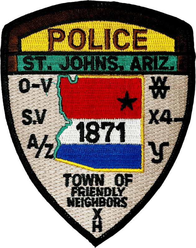 An image of a patch from St Johns Police