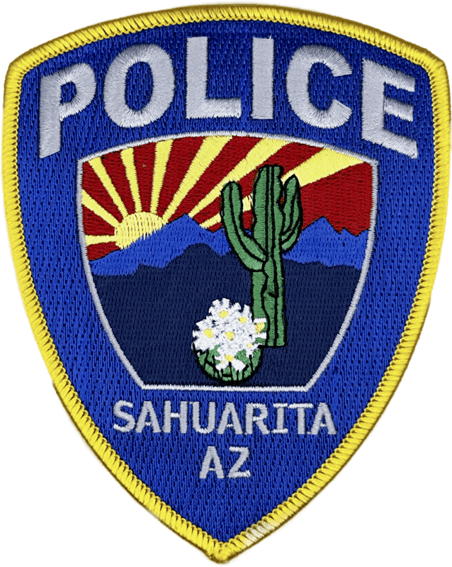 An image of a patch from Sahuarita Police