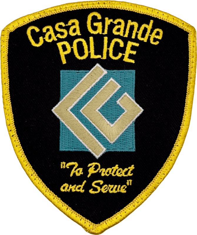 An image of a patch from Casa Grande Police