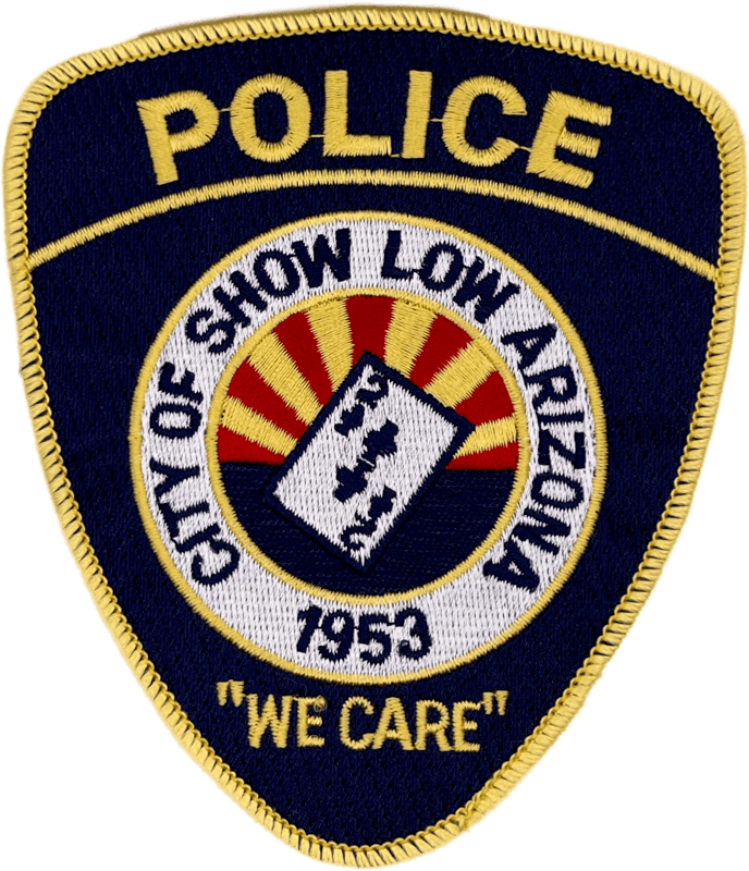 An image of a patch from Show Low Police