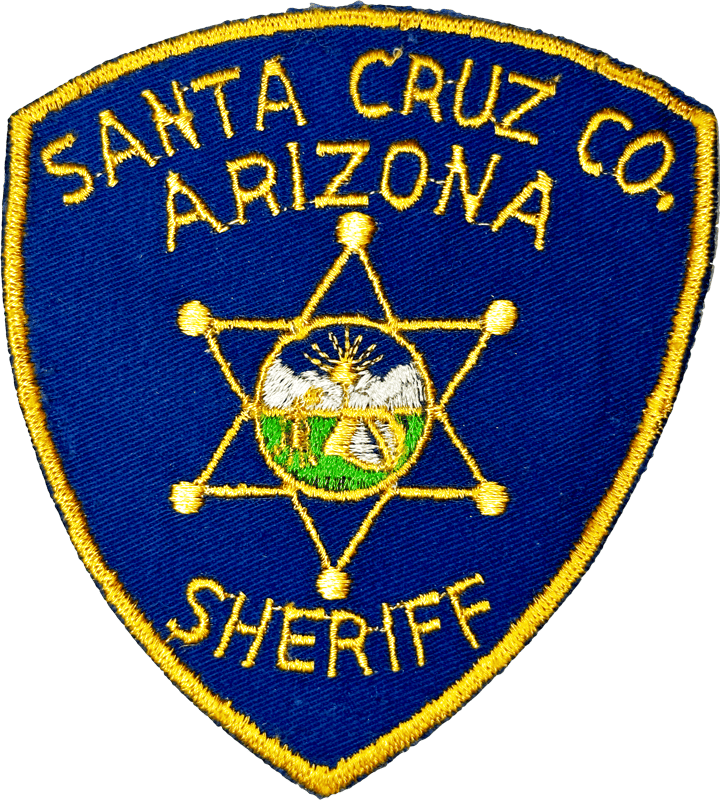 An image of a patch from Santa Cruz County Sheriff