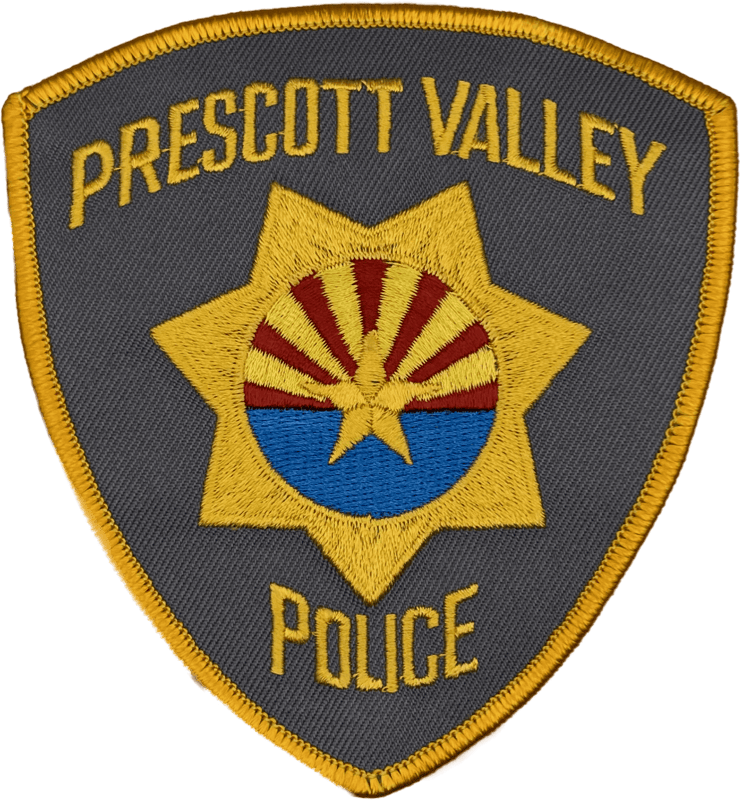 An image of a patch from Prescott Valley Police