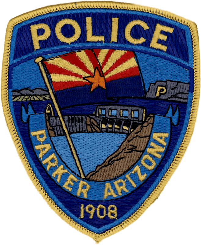 An image of a patch from Parker Police