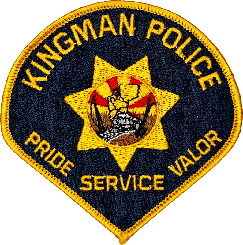 An image of a patch from Kingman Police