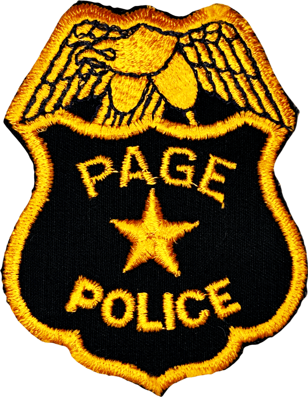 An image of a patch from Page Police