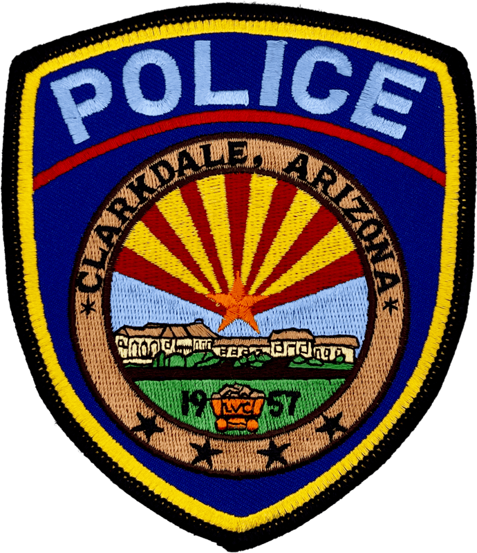 An image of a patch from Clarkdale Police