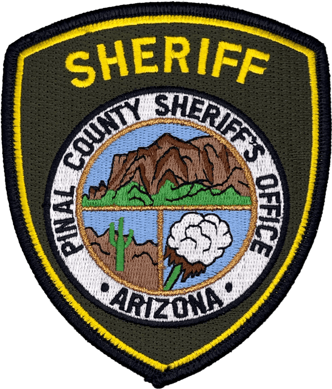 An image of a patch from Pinal County Sheriff