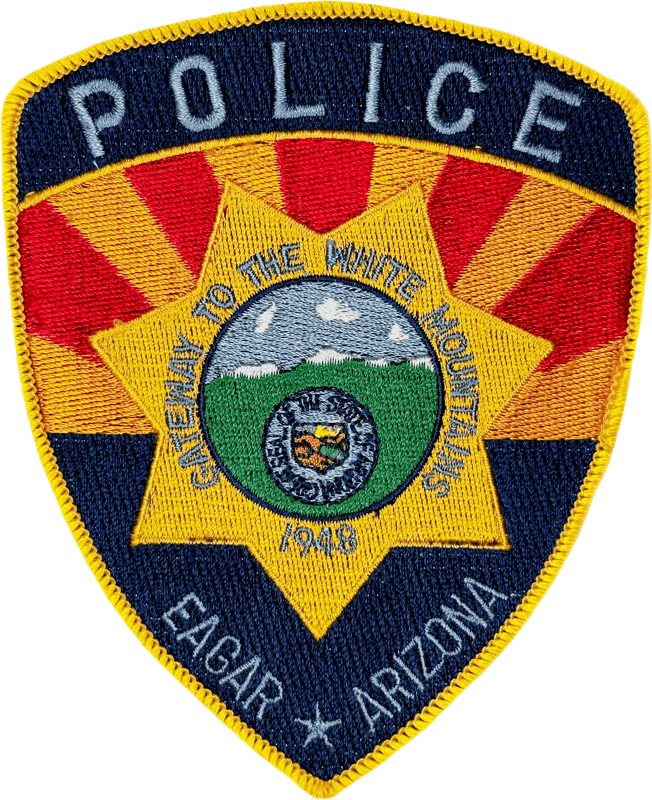 An image of a patch from Eagar Police