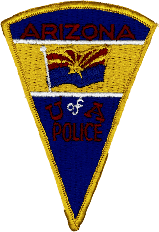 An image of a patch from University of Arizona Police