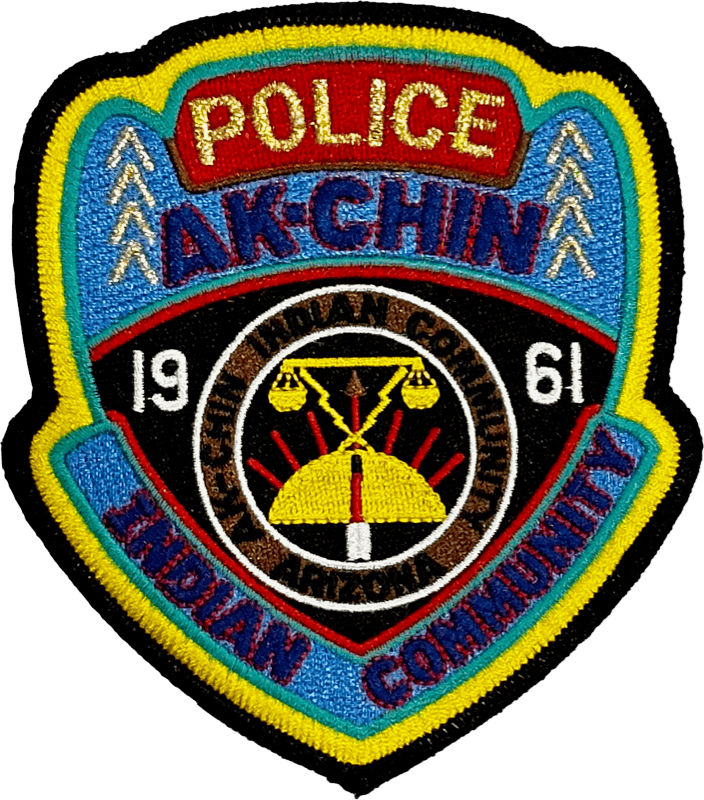 An image of a patch from Ak-Chin Police