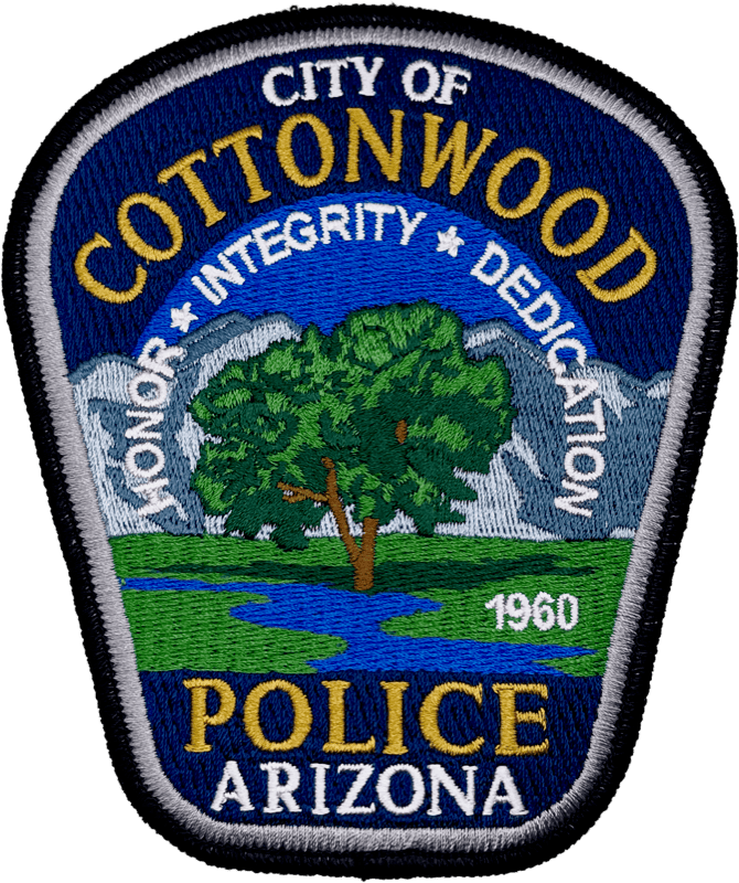 An image of a patch from Cottonwood Police