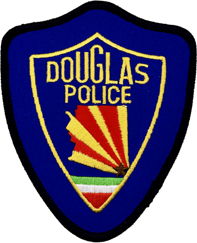 An image of a patch from Douglas Police