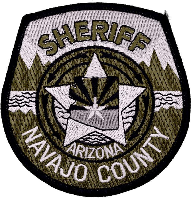 An image of a patch from Navajo County Sheriff