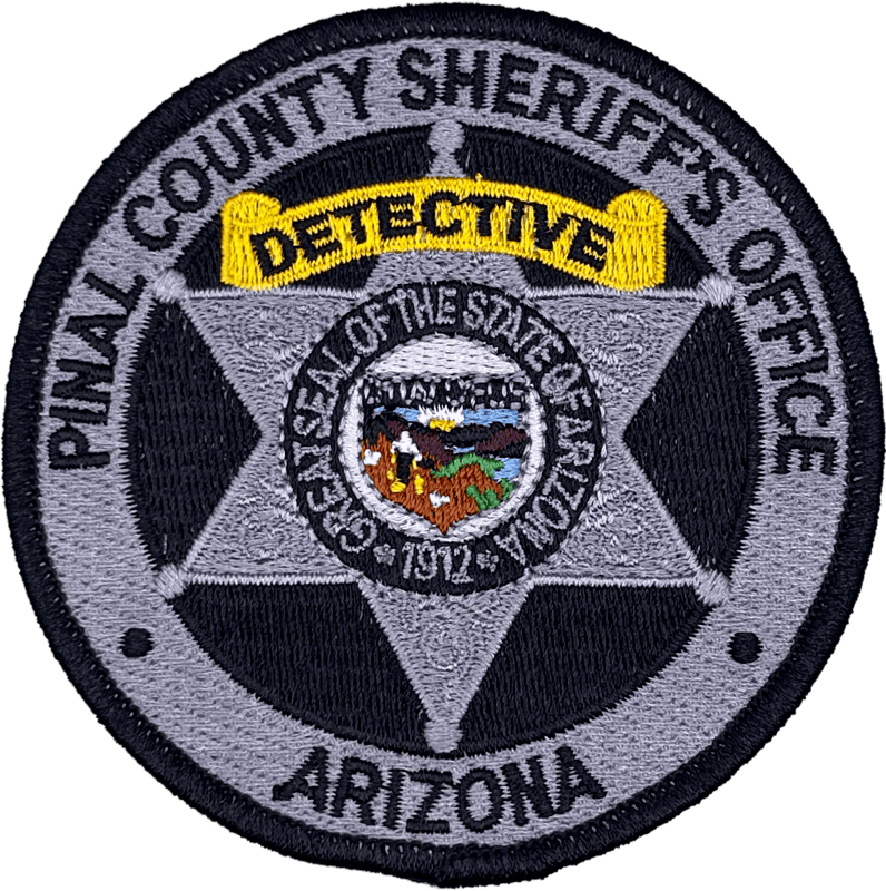 An image of a patch from Pinal County Sheriff