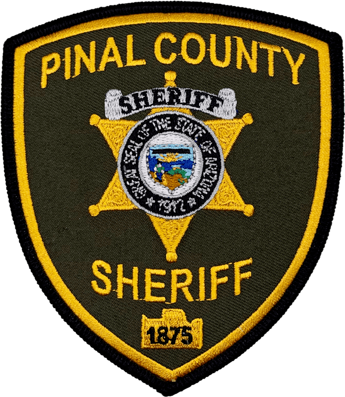 An image of a patch from Pinal County Sheriff