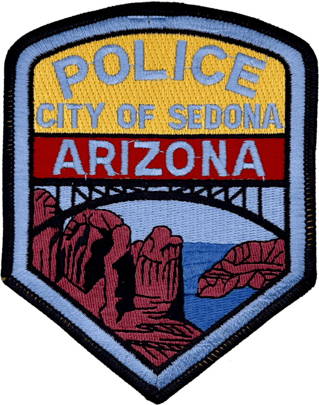 An image of a patch from Sedona Police