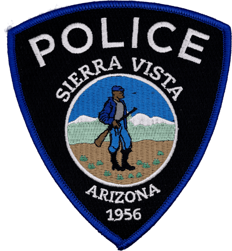 An image of a patch from Sierra Vista Police