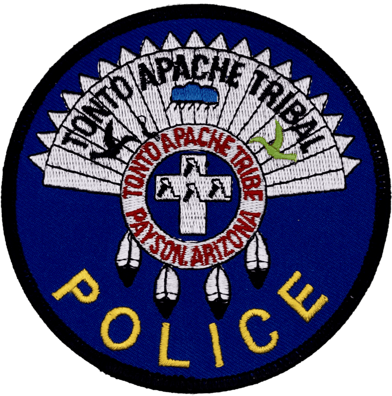 An image of a patch from Tonto Apache Tribal Police