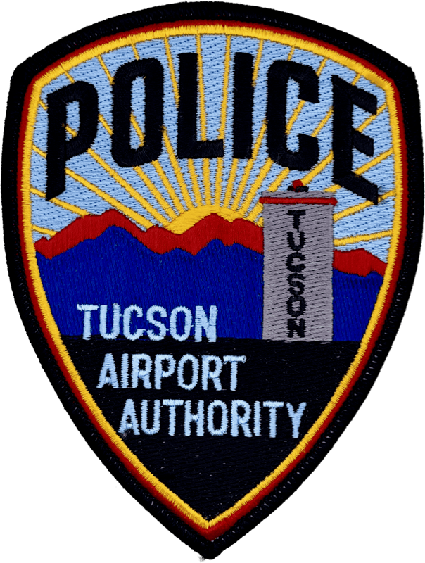 An image of a patch from Tucson Airport Authority Police